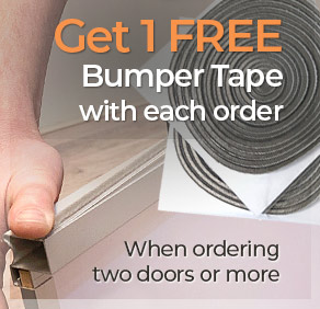 Free Bumper Tape when ordering two or more doors