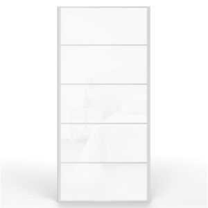 Solid White Gloss Sliding Wardrobe Door 950mm x 2000mm